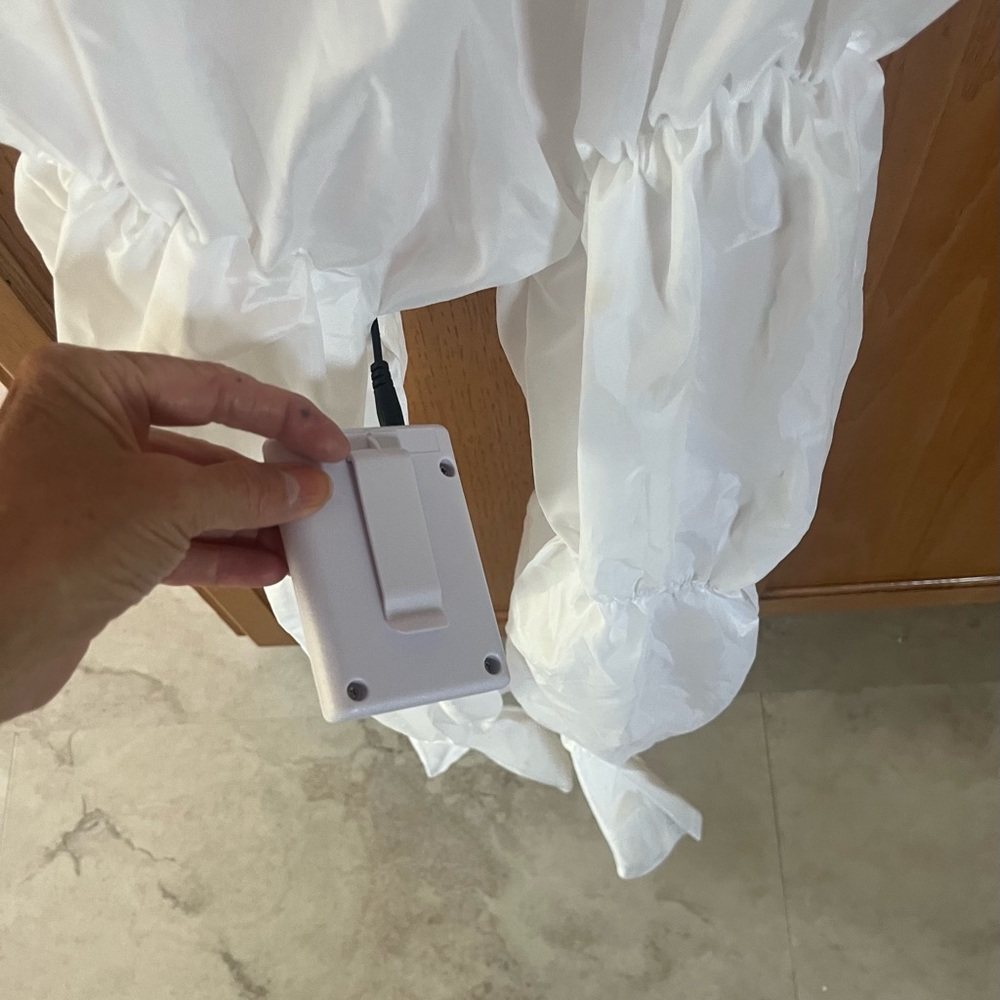 Halloween costume or cosplay outfit- kids size 12/14. Marshmallow man. - Picture 8 of 9